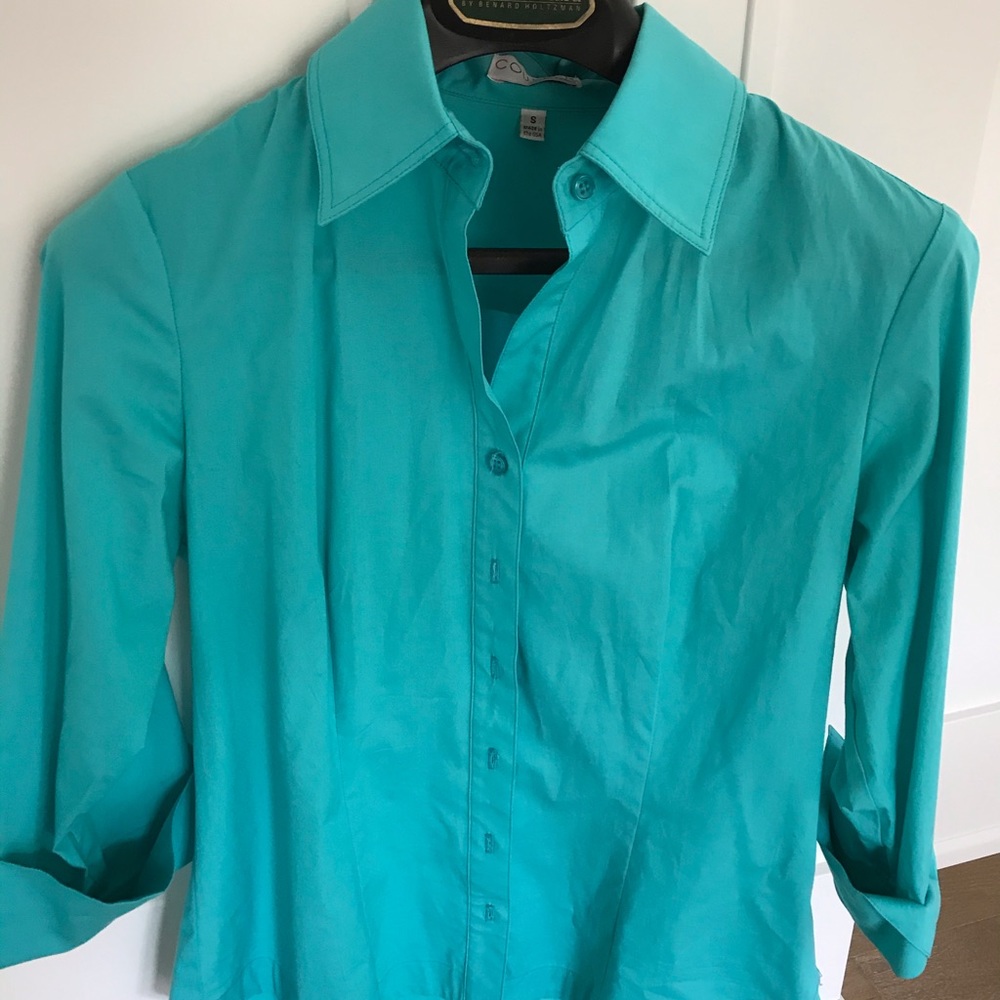 Bright blue Couleur by Finley blouse